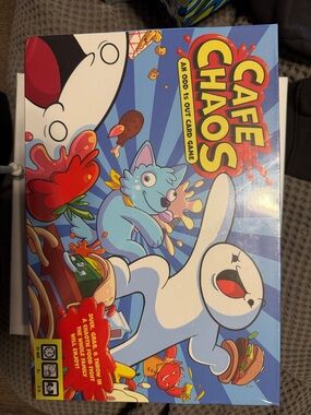 Cafe Chaos Card Game - Colorful Cartoon Box
